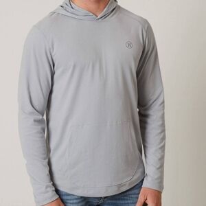 HURLEY Nike Dry Fit Hybrid Swin Surf Beach Performance T-shirt Hoodie